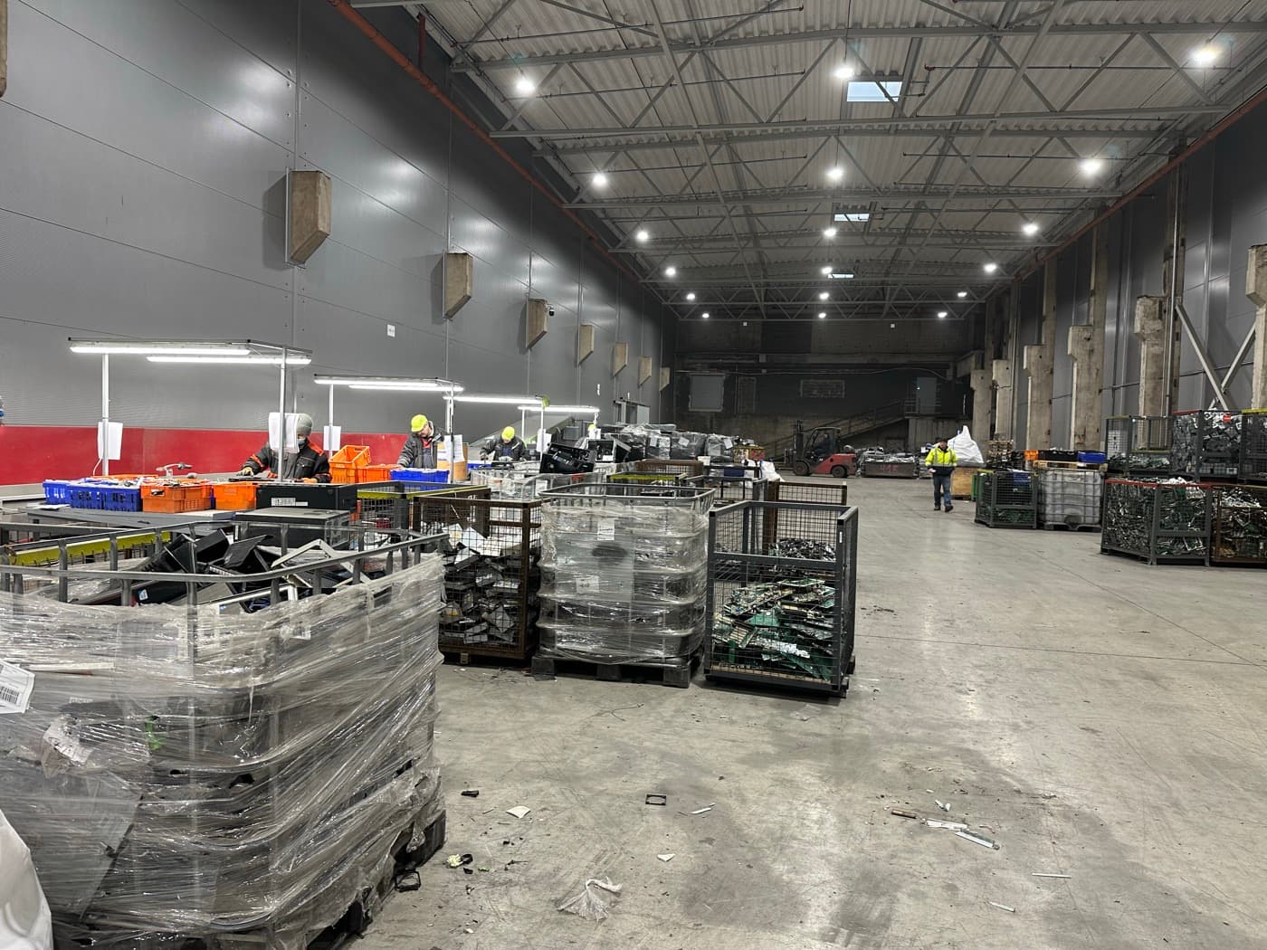 Main warehouse floor